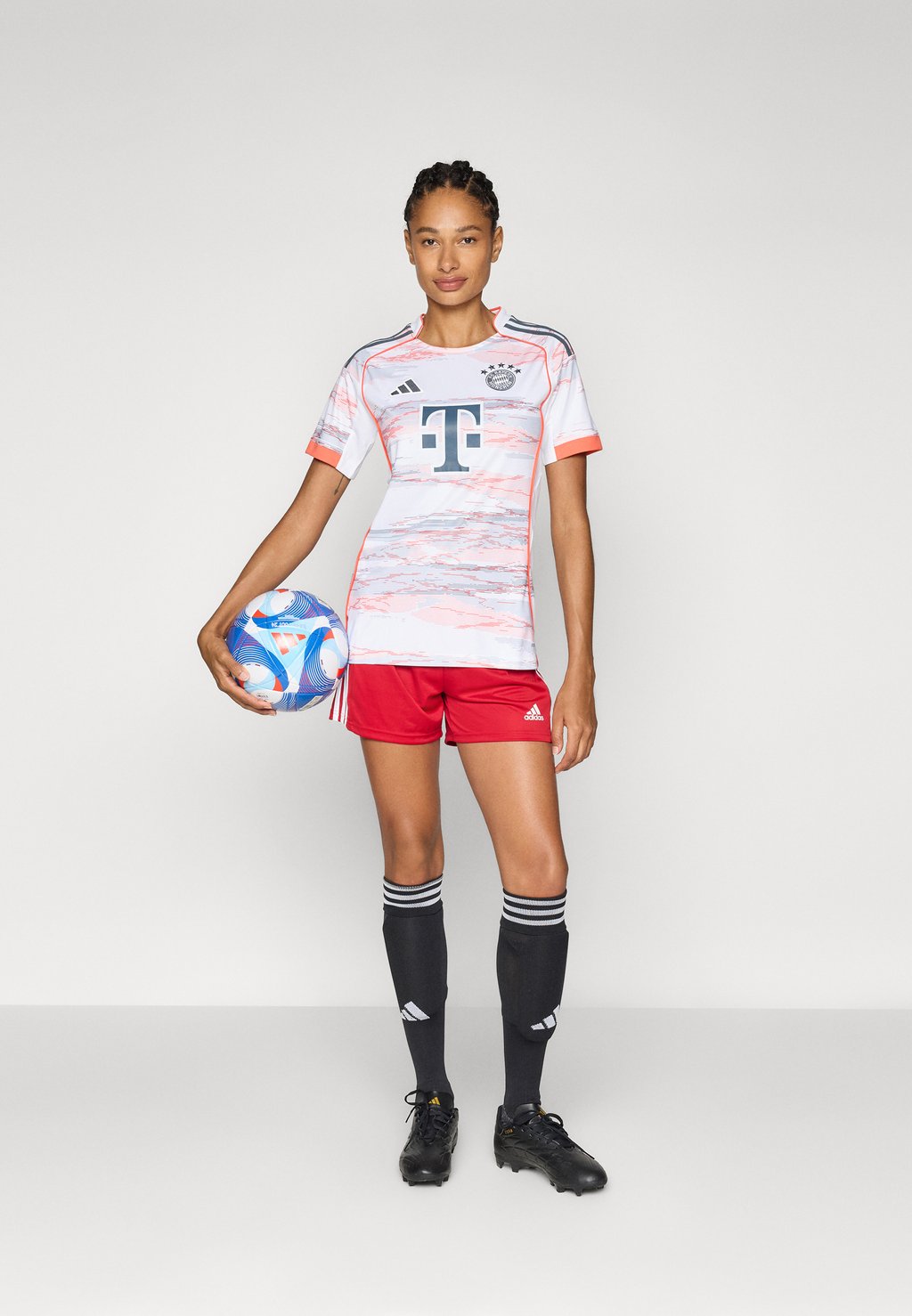 Футболка FC BAYERN 25/26 AWAY JERSEY - Club wear Adidas Performance, белый — фото 2