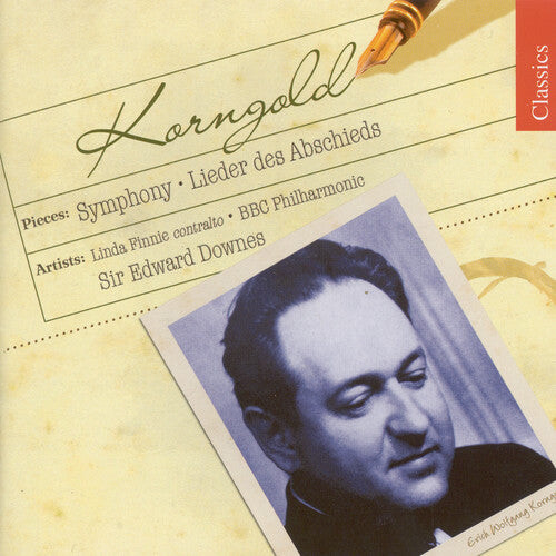 

CD диск Korngold / Finnie / BBC Philharmonic / Downes: Lieder Des Abshieds