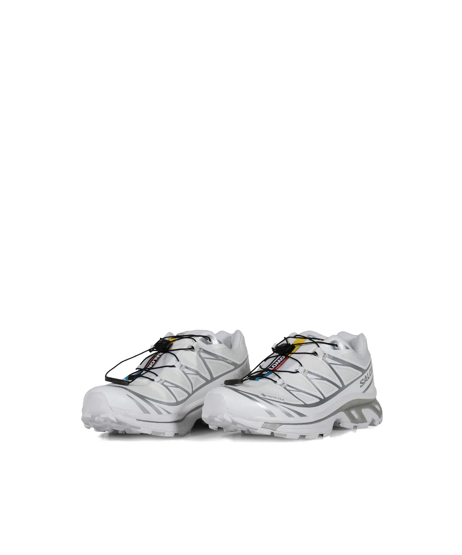 Унисекс кроссовки кожаные Salomon XT-6 GTX белые — фото 4