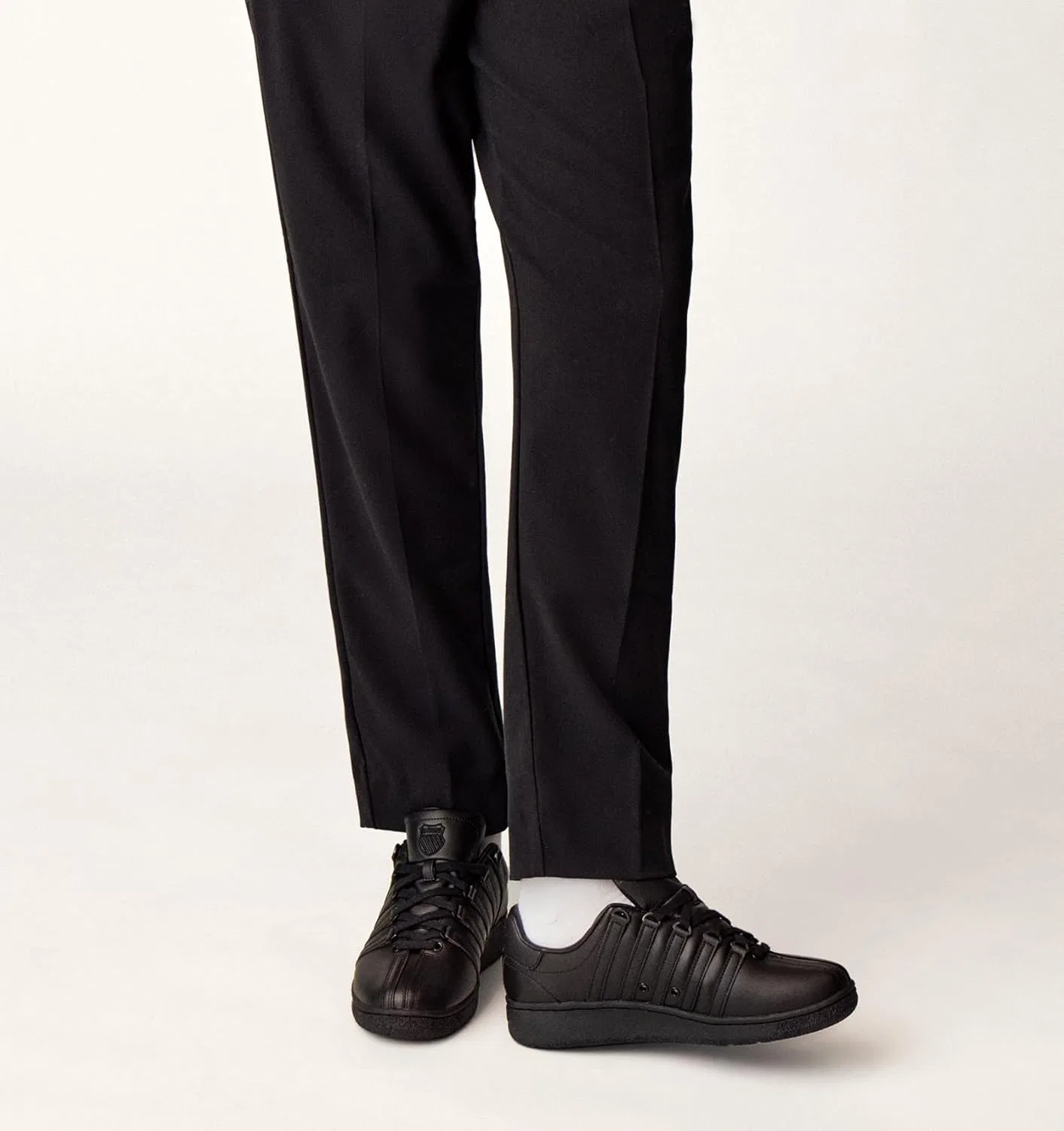 Мужские классические кроссовки K-Swiss Classic Vn Premium, Black — фото 2
