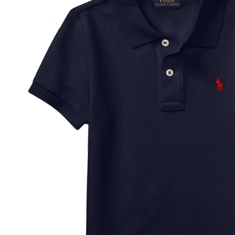 Футболка Dark Blue Kids' Polo Ralph Lauren — фото 4