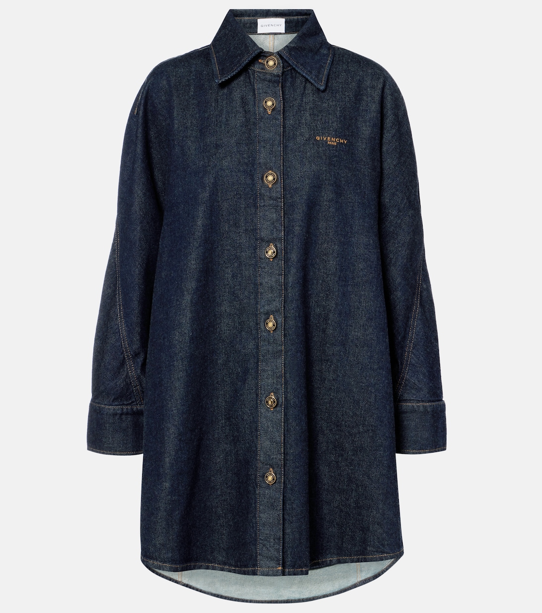 

Кокон джинсовая рубашка Givenchy, Dark Blue