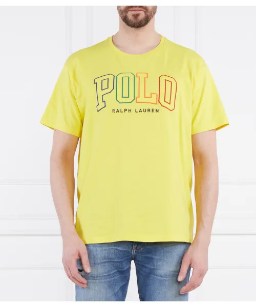 

Футболка Relaxed fit Polo Ralph Lauren, желтый