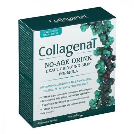 

PHARMALIFE Collagenat No-Age Drink Антиоксидантная добавка, 10 флаконов