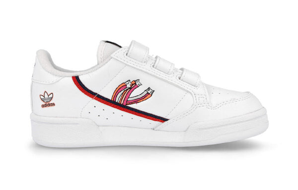 Кроссовки континентальные 80 j Adidas, белый — фото 2