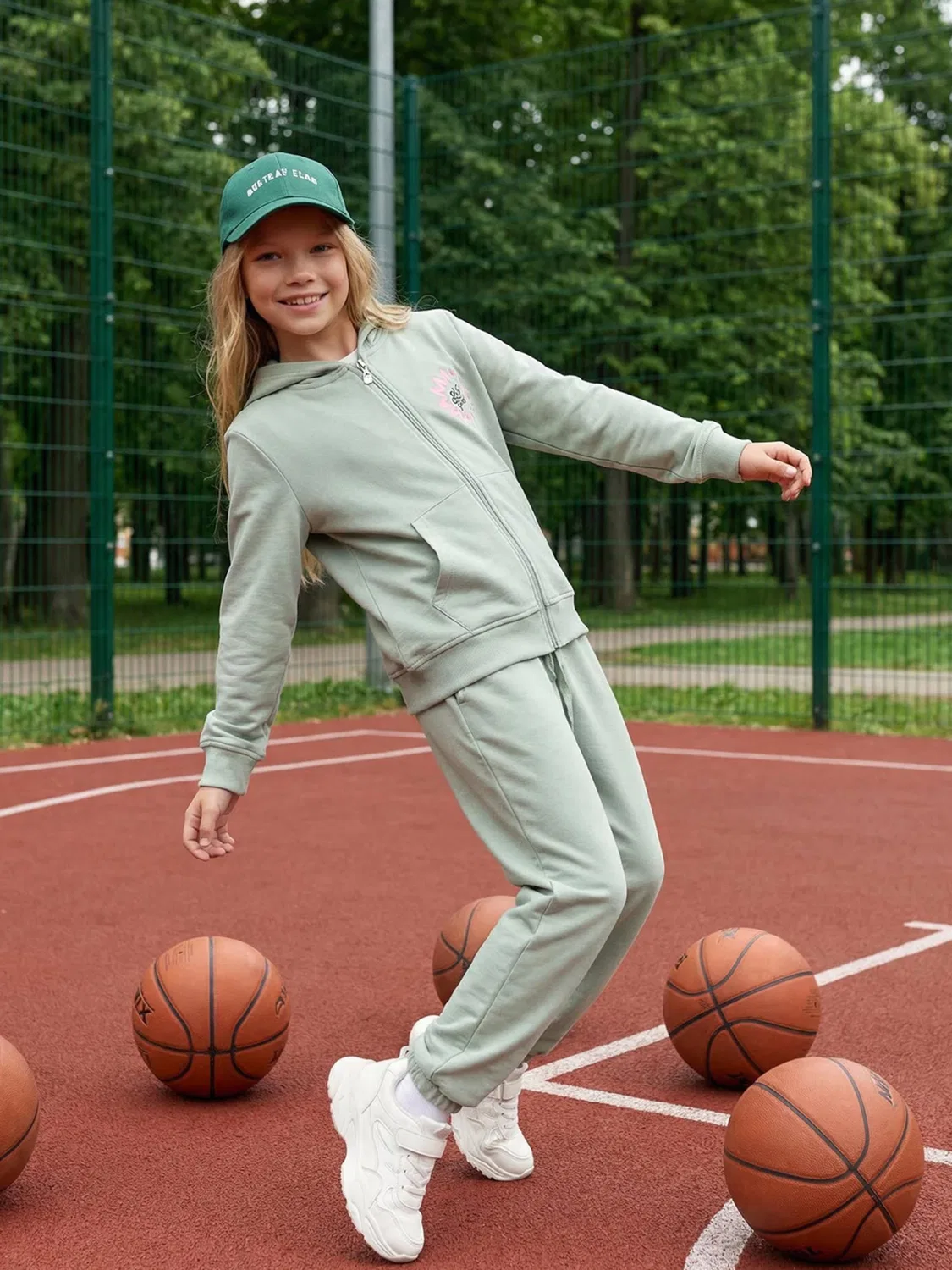 Спортивный костюм Trendyol мятного цвета — фото 3