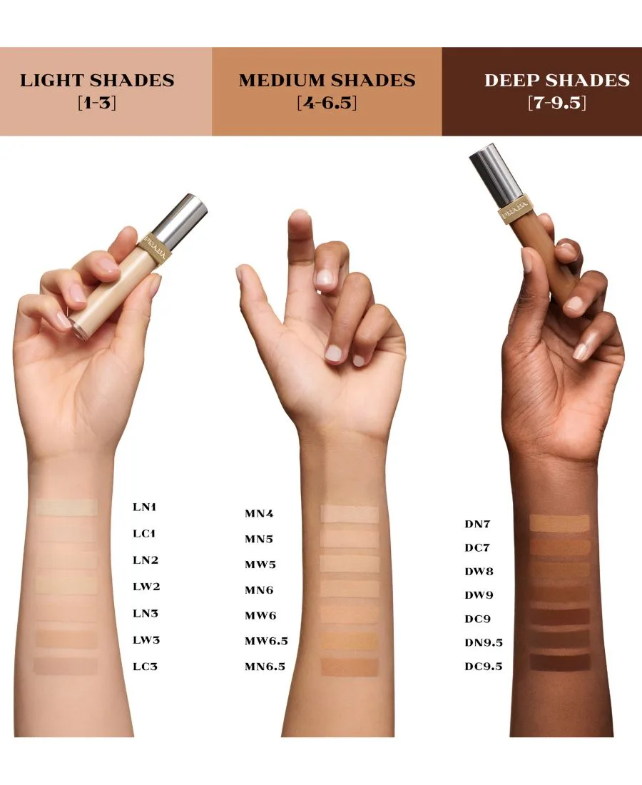 Консилер с эффектом размытия и микрокоррекции, 0,3 унции Prada Beauty, Mn4 - Medium Neutral — фото 3