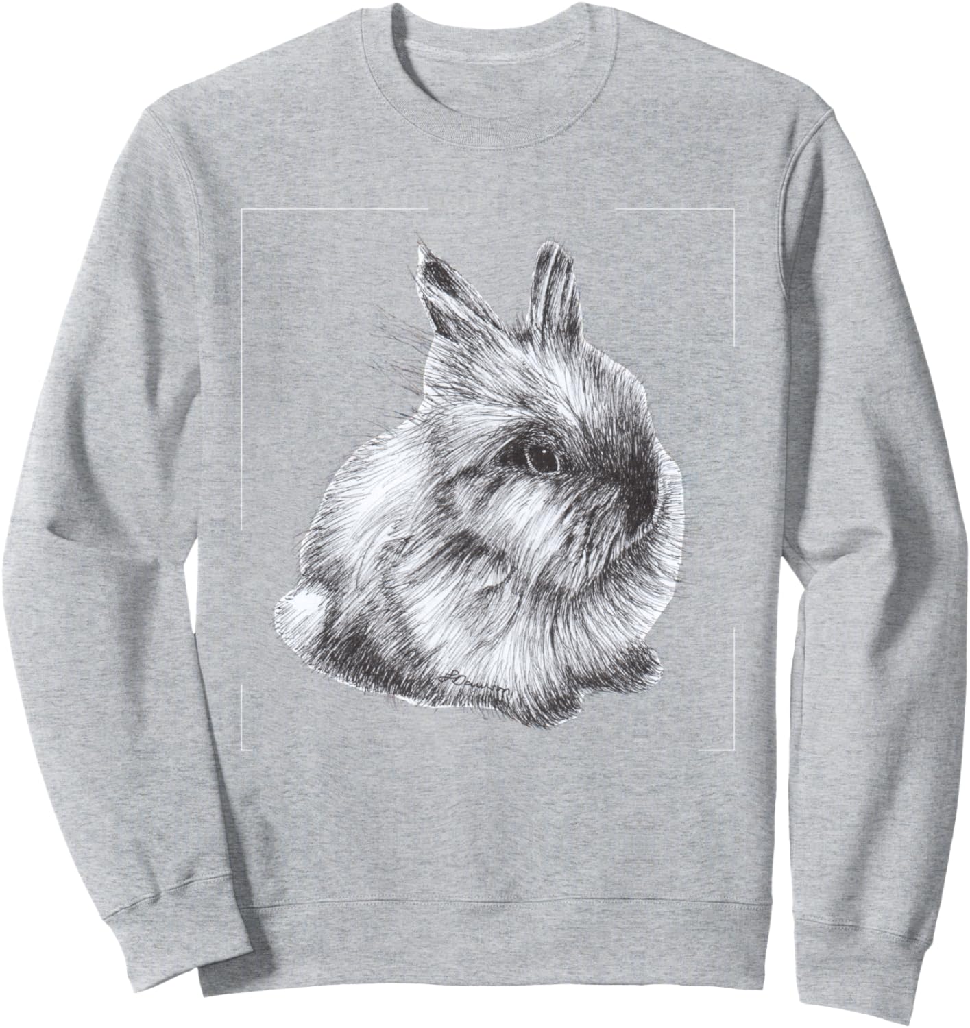 

Милая шерстяная толстовка с изображением кролика из джерси Cesca'S Cute Bunny Rabbit Gift, серый