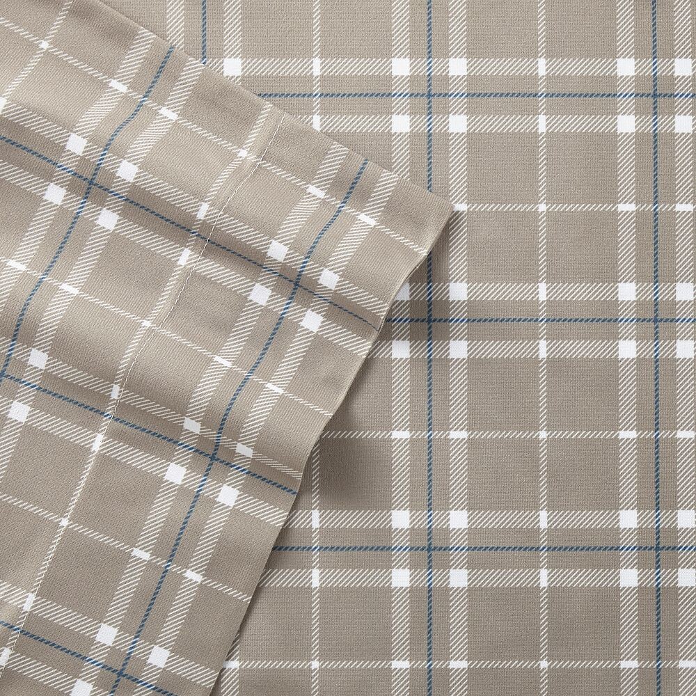

Комплект простыней Micro Flannel с наволочками, цвет Carlton Plaid Bark