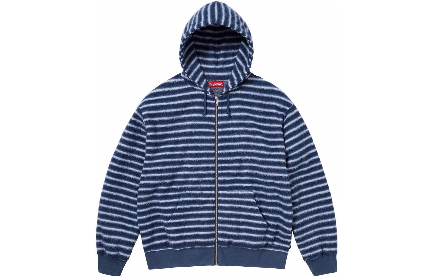 

Куртка бархатная Supreme в полоску, черный