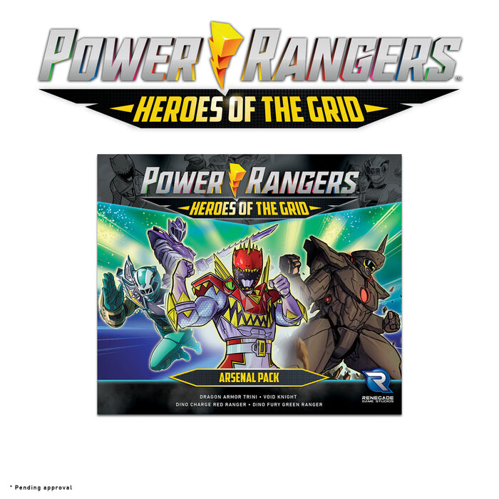 

Настольная игра Renegade Game Studios Power Rangers - Heroes of the Grid - Arsenal Pack