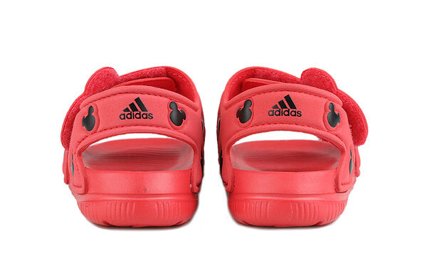 Сандалии x disney m&m altaswim i повседневные красные сандалии Adidas, розовый — фото 4
