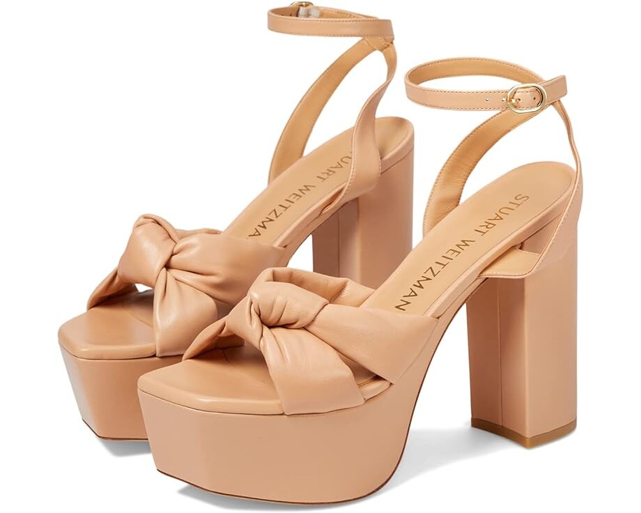 

Туфли Stuart Weitzman Playa 145 Platform Sandal, цвет Ginger