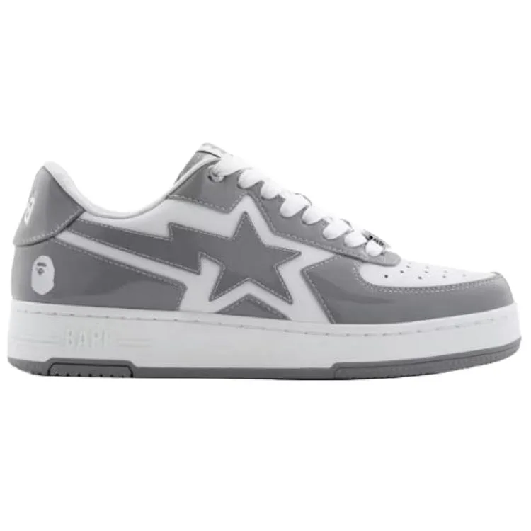A BATHING APE BAPE STA Icon Low top Casual Shoes Unisex Gray — фото 3