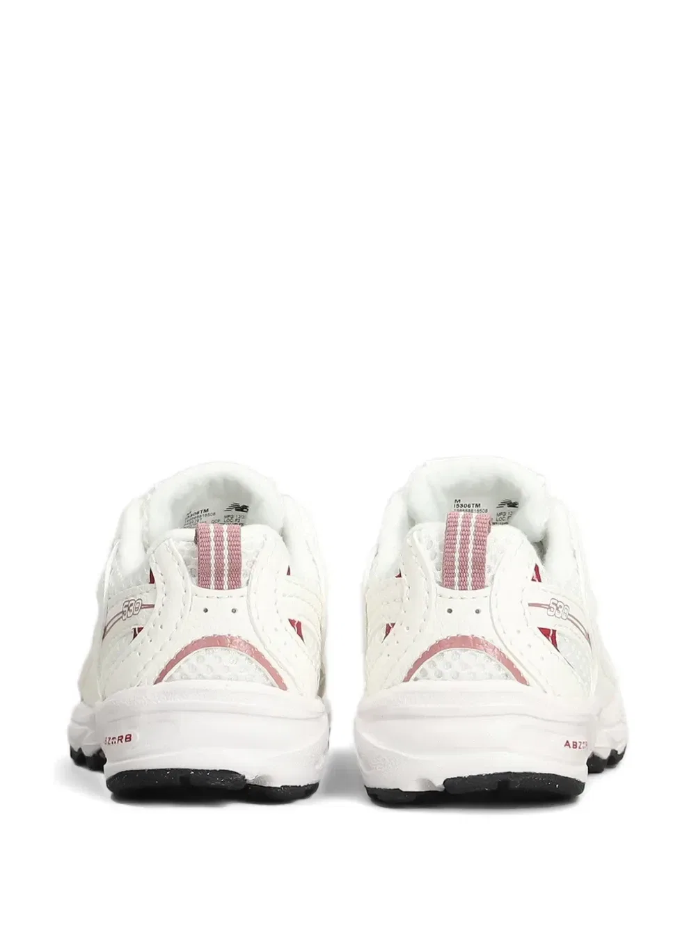 Кроссовки с сетчатыми вставками 530 New Balance Kids, белый — фото 3