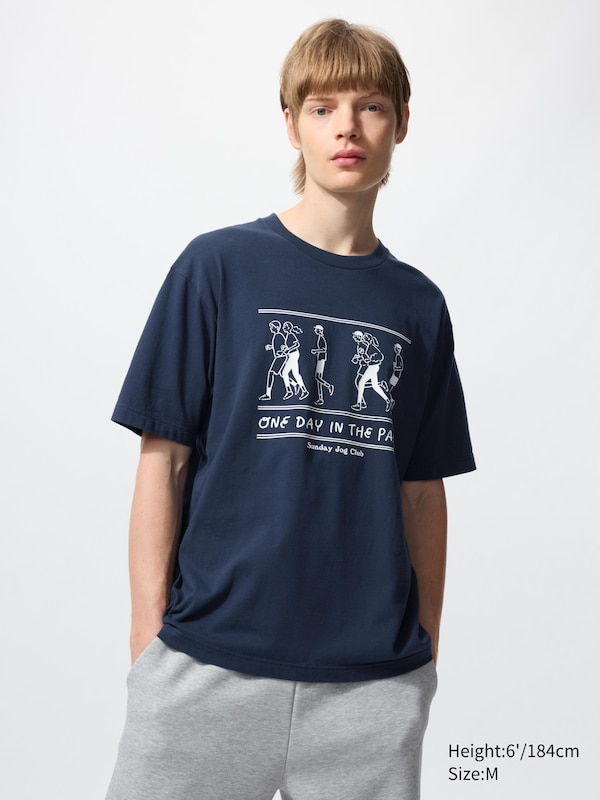 

Футболка UT с графикой Yu Nagaba Uniqlo, 69 navy, Синий, Футболка UT с графикой Yu Nagaba Uniqlo, 69 navy