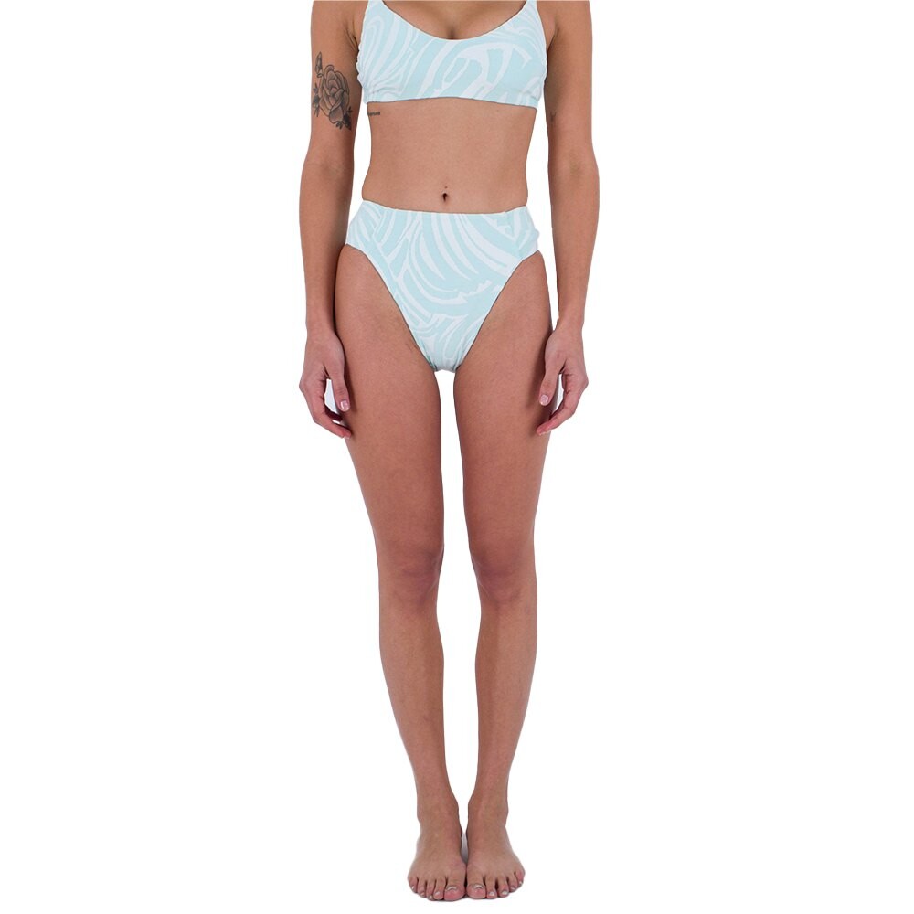 

Низ бикини Hurley Wave Runner Moderate High Waist, синий