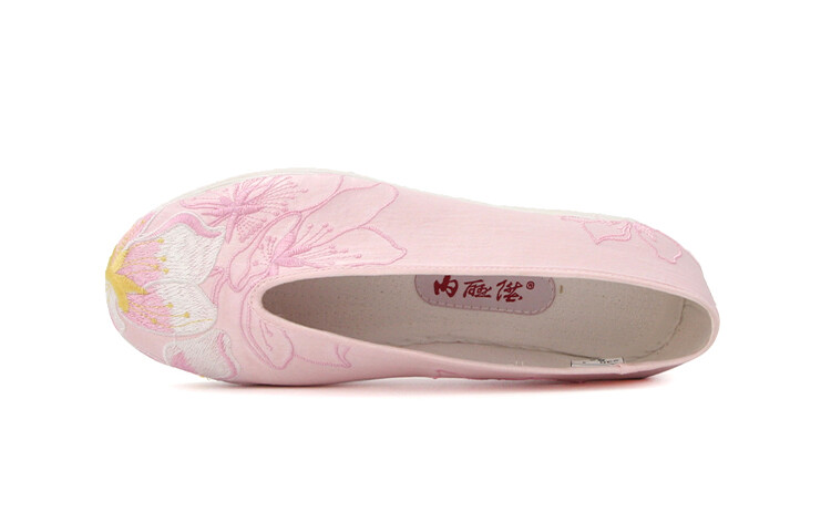 Туфли женские повседневные Women's Casual Shoes Women's Low-Top Pink Neiliansheng, цвет Peach — фото 2