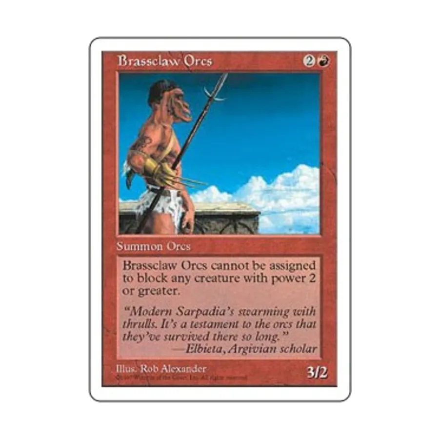 

CCG Медные орки (клавиша C), MTG - 5th Edition