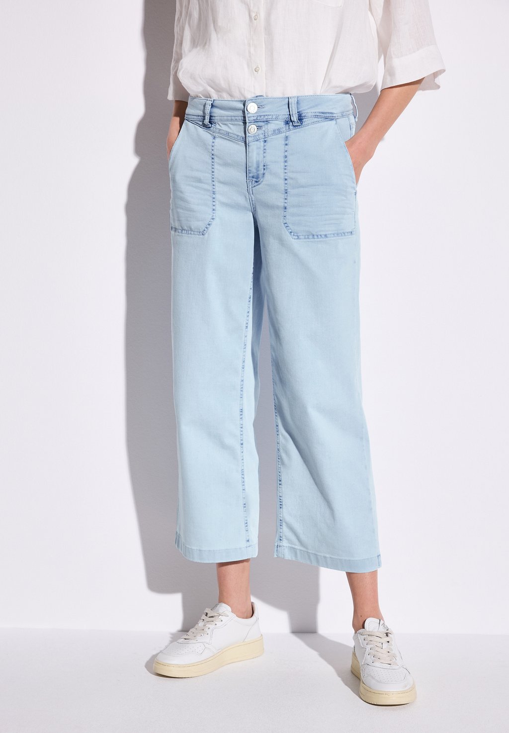

Джинсы свободного кроя Street One, цвет Blau