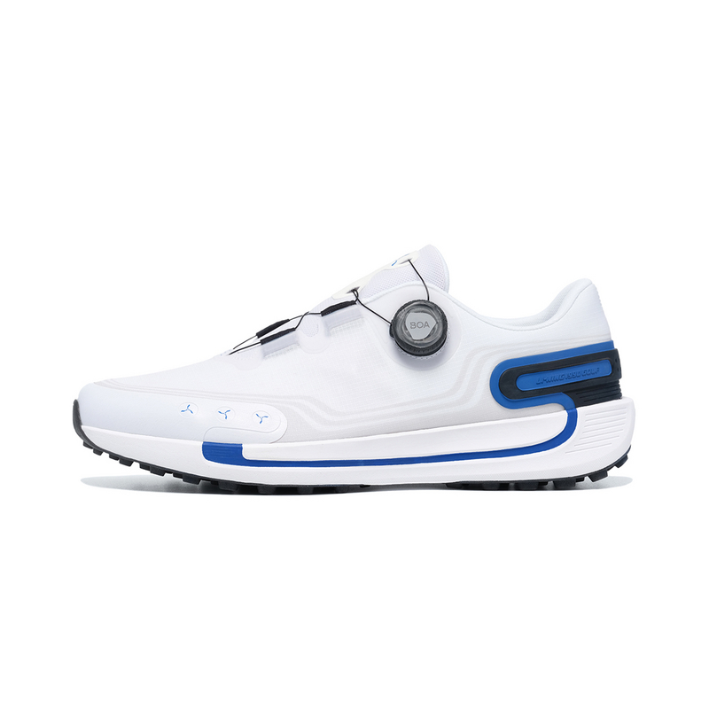 

LI-NING 1990 LI NING 1990, износостойкие, дышащие, низкие туфли для гольфа, мужские, стандартные, белые