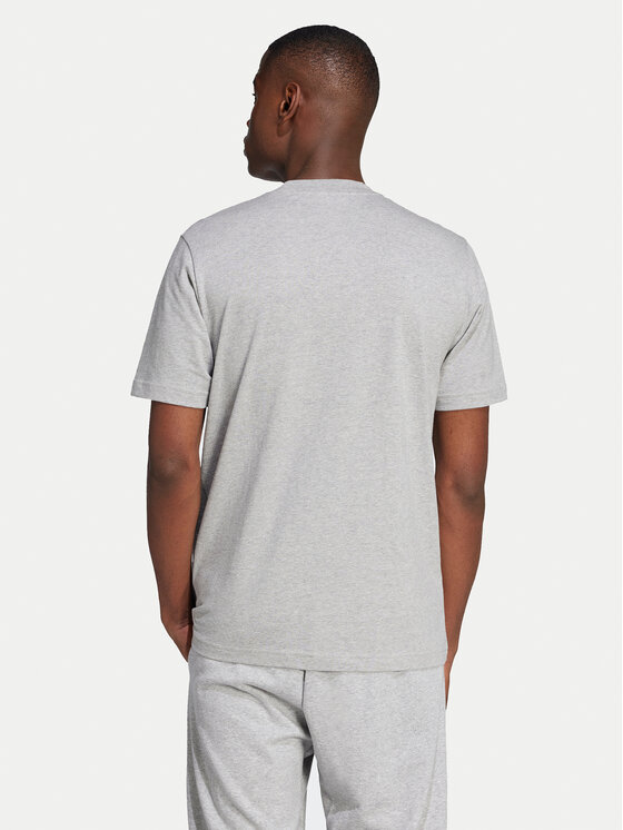 Футболка обычного кроя Essentials Big Logo JE8948 Adidas, серый — фото 2