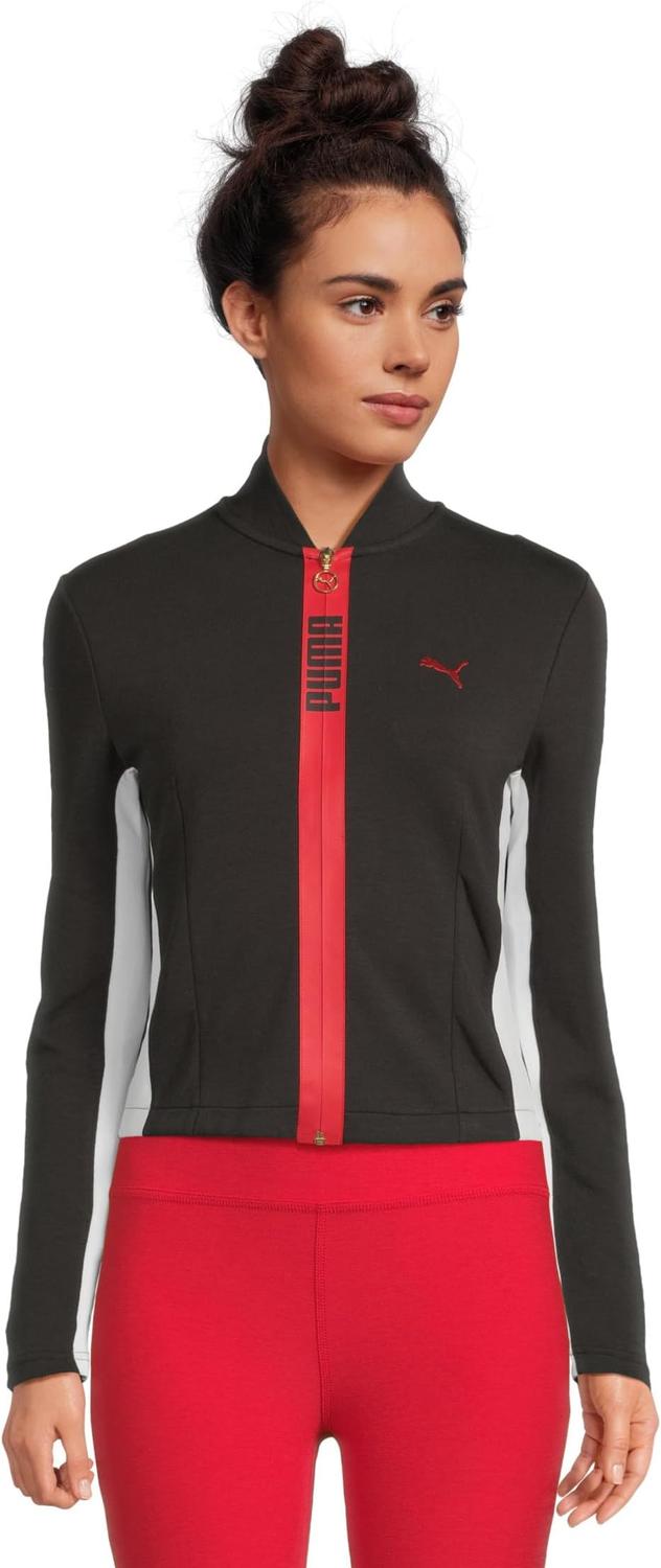 

Женская облегающая куртка T7 Short Track PUMA, Puma Black/Puma White