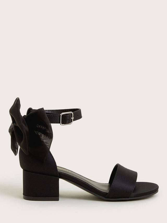 

Детские туфли-лодочки с бантом Monsoon, Black