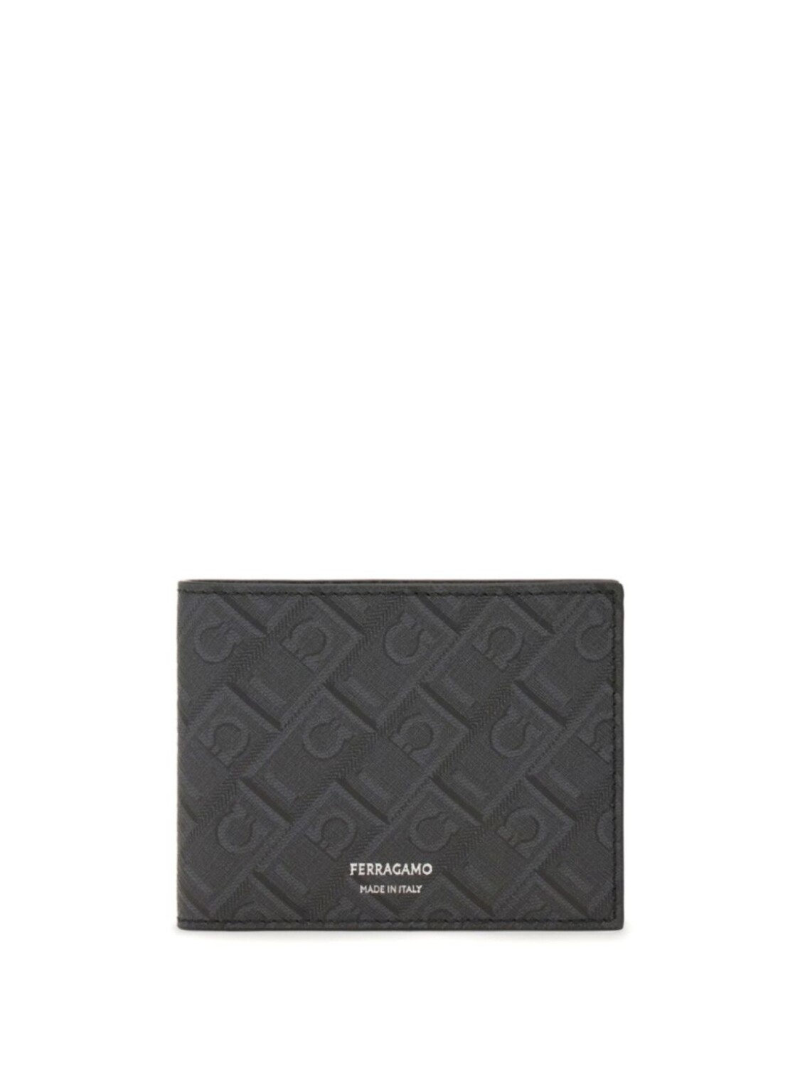 

Кошелек с монограммой Ferragamo, черный