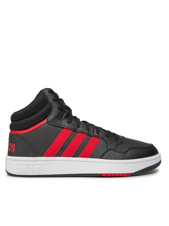 Кроссовки Hoops 3.0 Mid adidas, черный