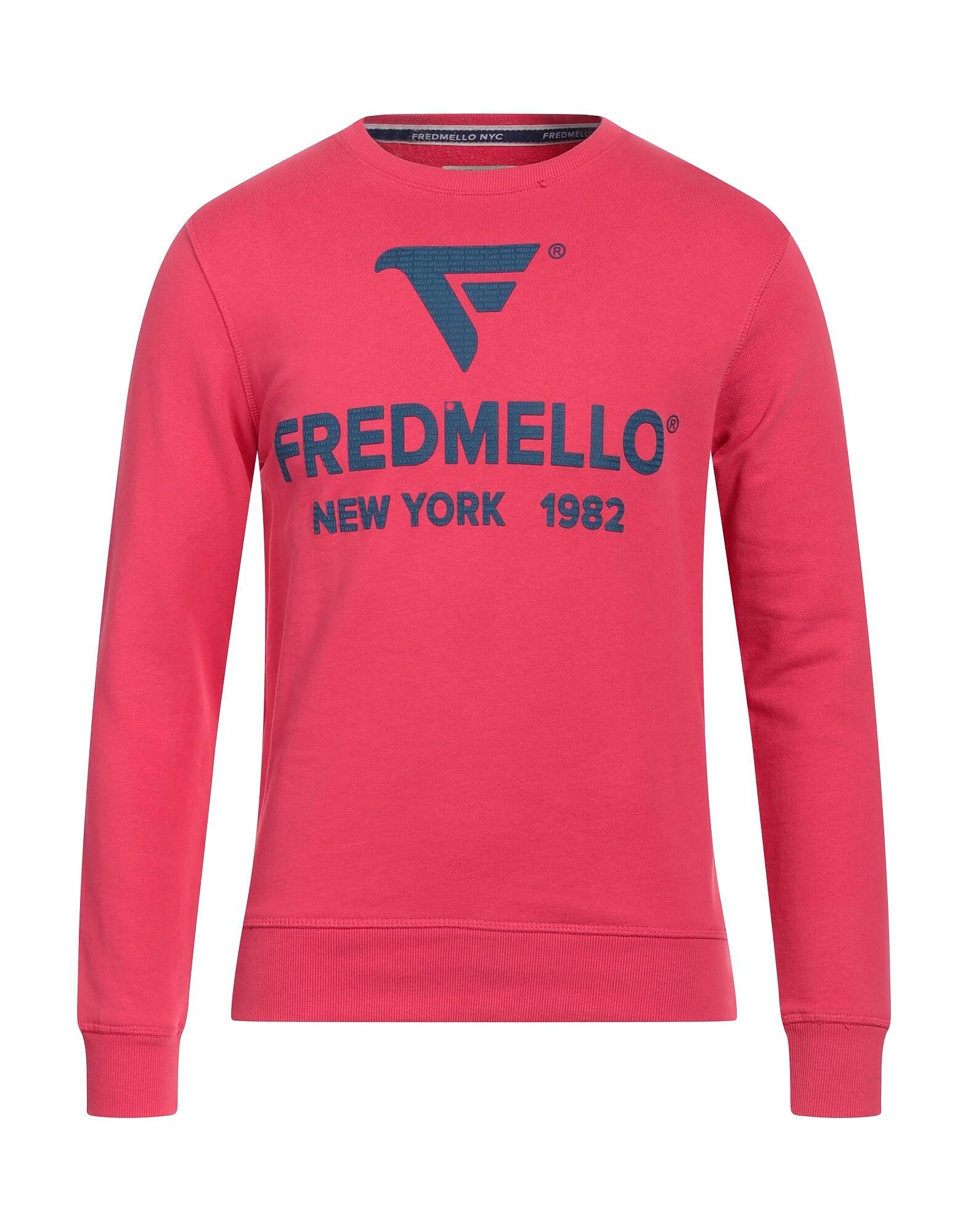 

Толстовка Fred Mello, фуксия