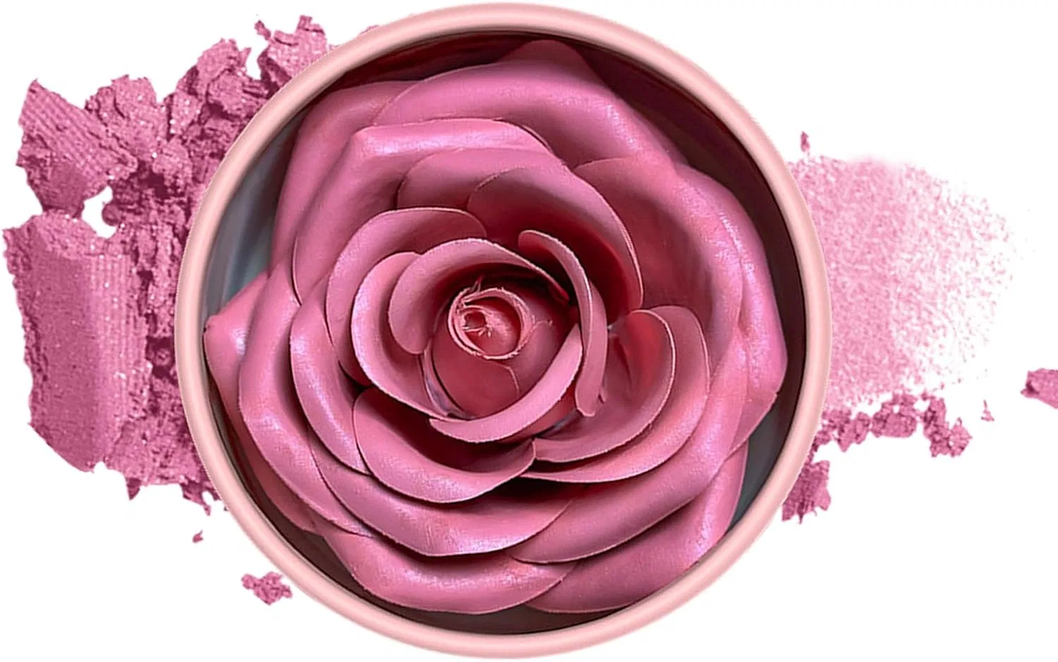 Румяна натуральные 3D Rose Petal Rouge бежевые