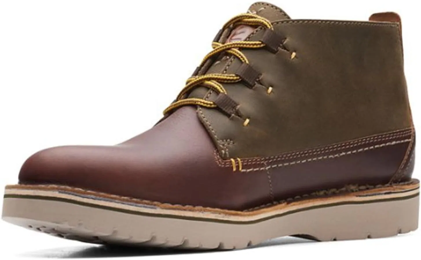 Мужские ботинки Clarks Eastford Mid Chukka, 2-Dark Brown — фото 2