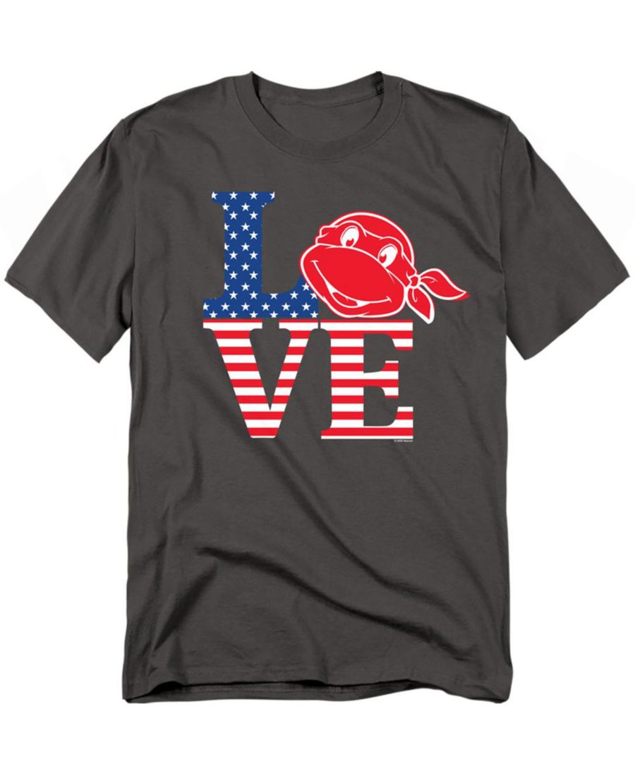 

Мужская футболка Teenage Mutant Ninja Turtles Love 4th Of July Logovision, Charcoal, Черный, Мужская футболка Teenage Mutant Ninja Turtles Love 4th Of July Logovision, Charcoal
