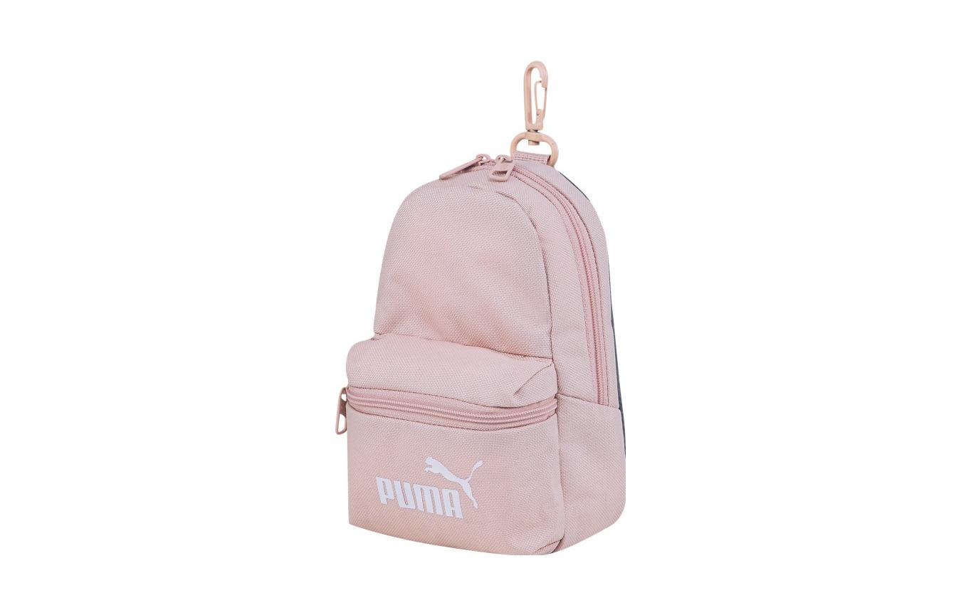 

PUMA Тканевая сумка для хранения ключей и монетниц, мини-унисекс, розово-розовая
