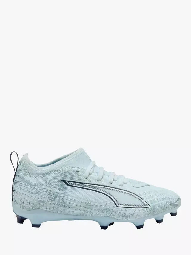 Детские футбольные бутсы ULTRA 6 Mesh, ледяной синий PUMA