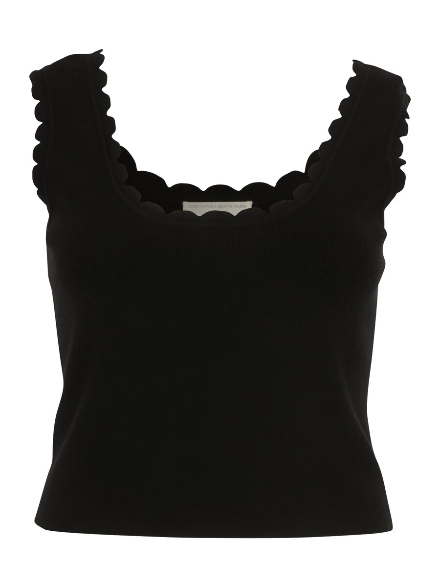 

Майка Guido Maria Kretschmer Curvy Top Frederike, черный