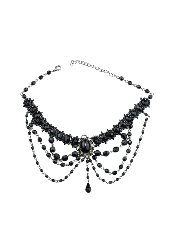 

Collezione alessandro Короткое ожерелье «Парма» черного цвета
