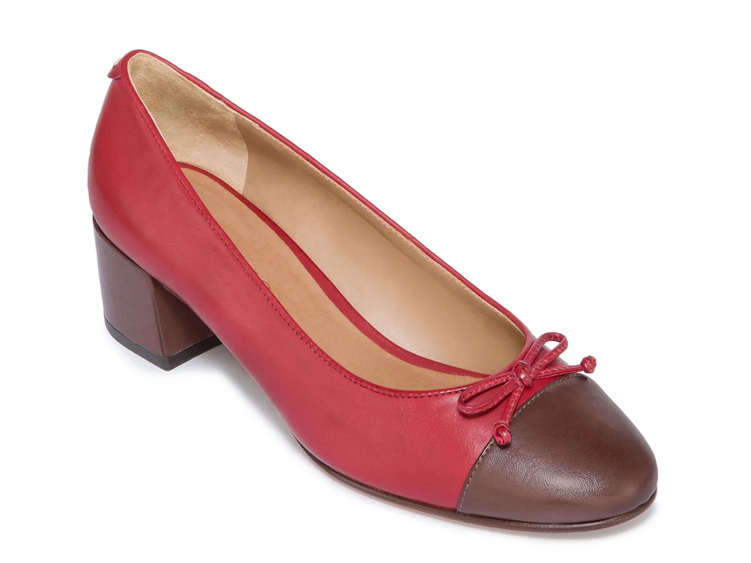 Туфли Marisol Pump Bernardo, красный/коричневый