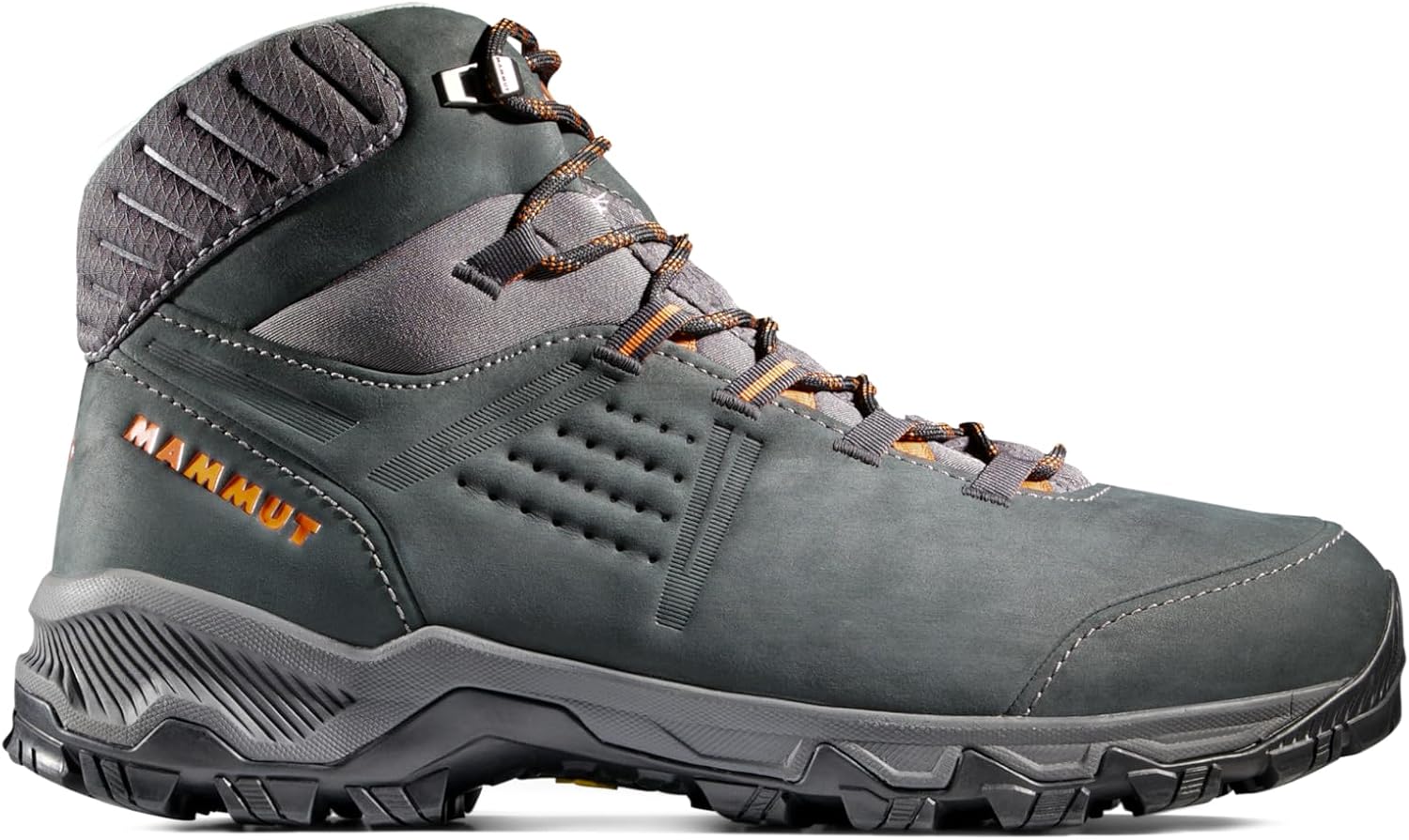 Мужские походные ботинки Mammut Mercury с высоким подъемом, черный/красный — фото 2