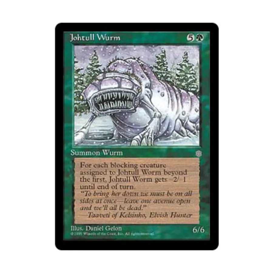 

CCG Йохтулл Вурм (Ю), MTG - Ice Age