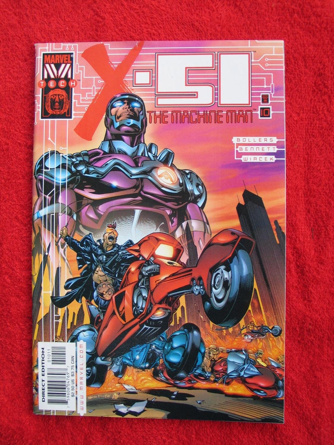 

X-51 The Machine Man #10 [May, 2000] (Marvel Comics)