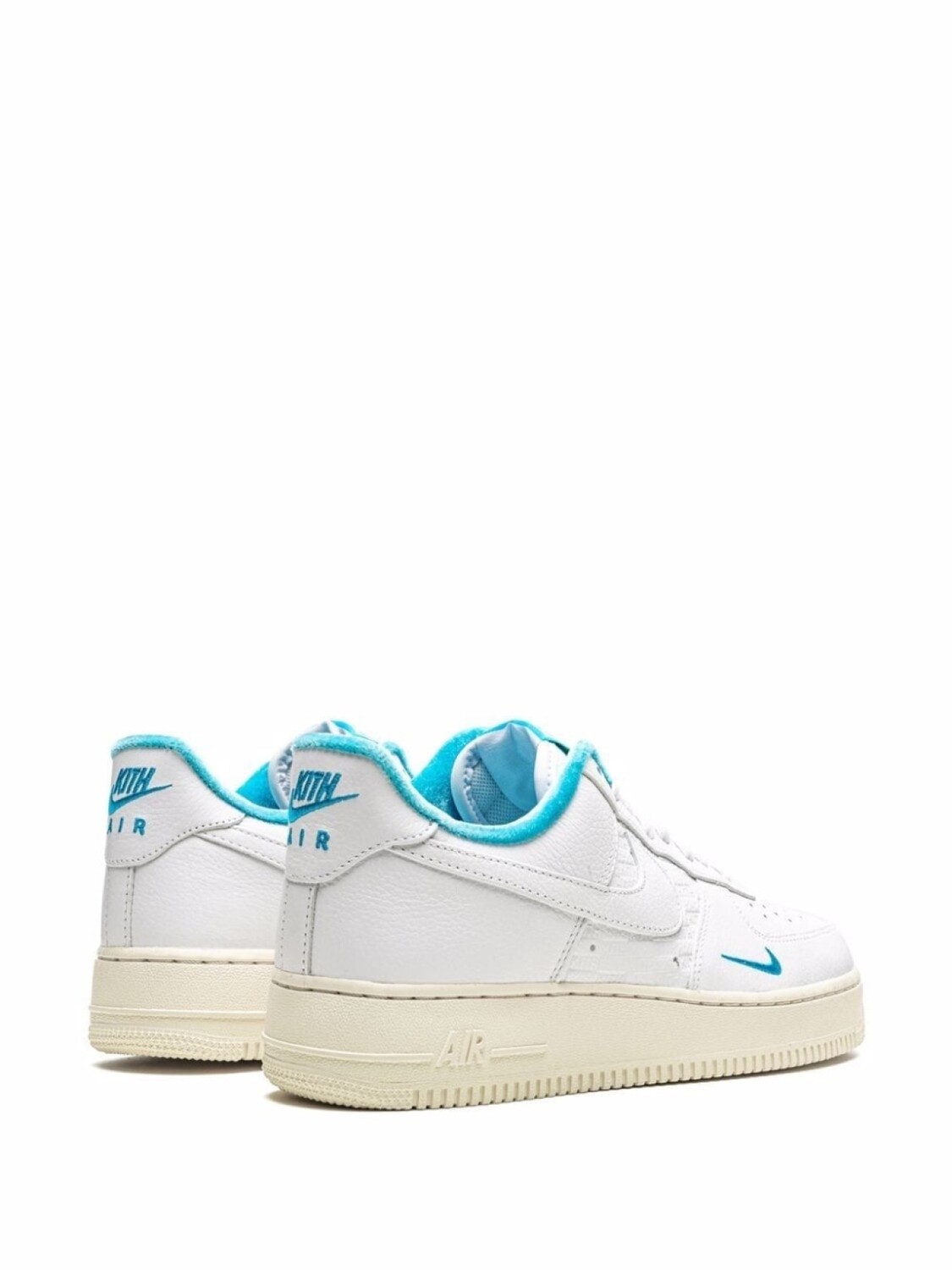 Nike кроссовки Air Force 1 Low из коллаборации с Kith, белый — фото 3