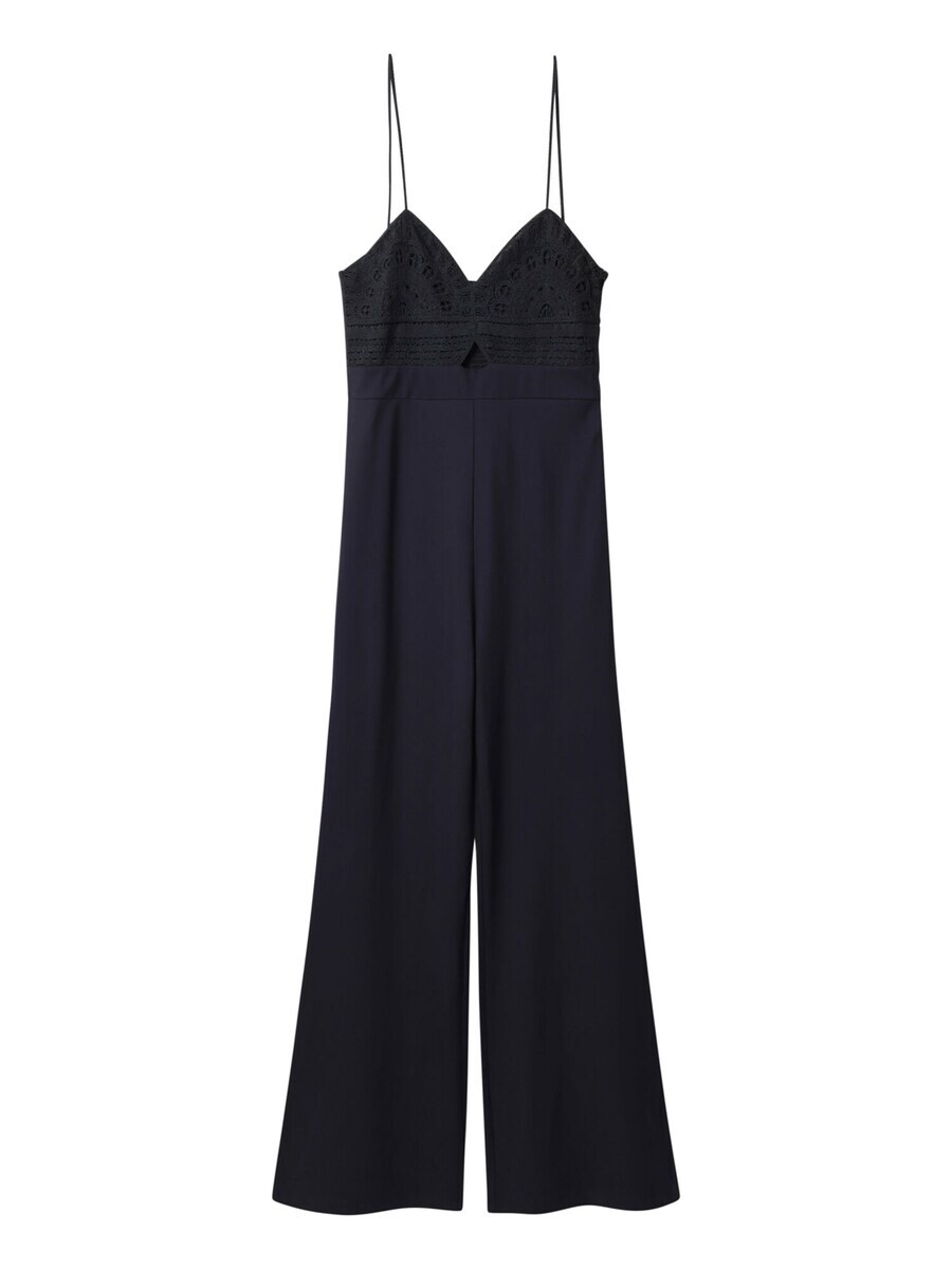 

Комбинезон Desigual Jumpsuit Crochet, черный