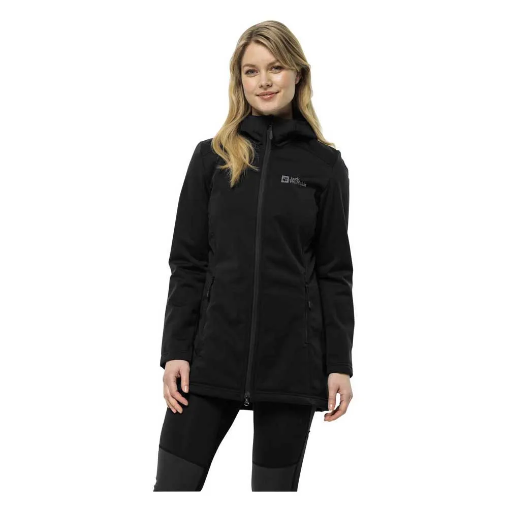 

Куртка Jack Wolfskin Windhain, черный