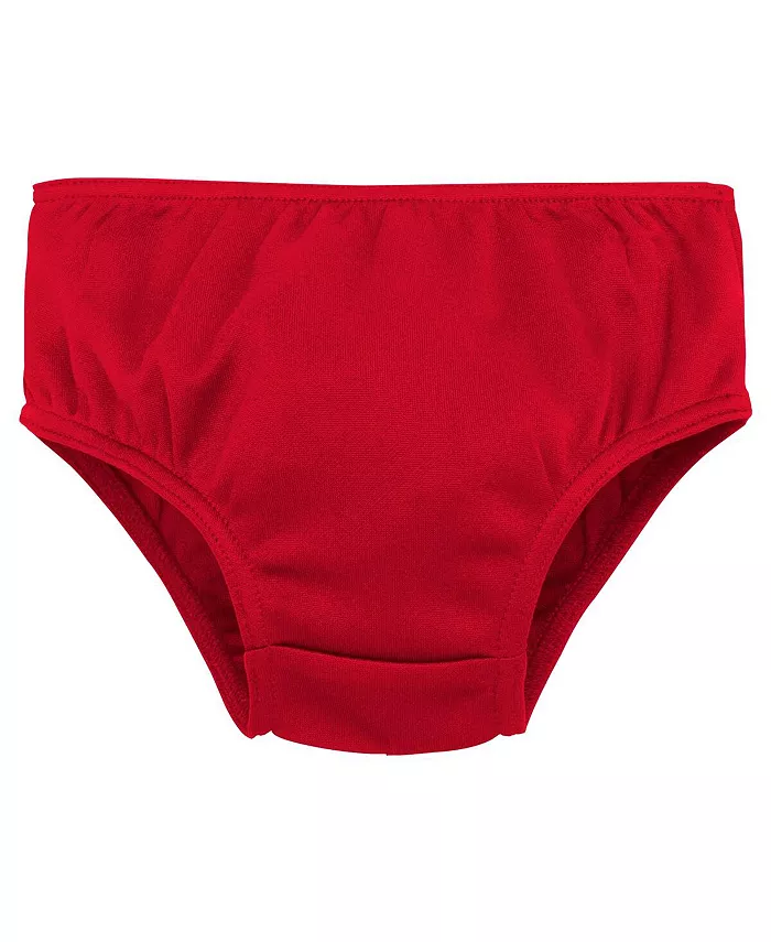 Комплект из двух предметов для девочек-малышей Scarlet Nebraska Huskers Cheer Captain Dress и панталон Outerstuff — фото 4