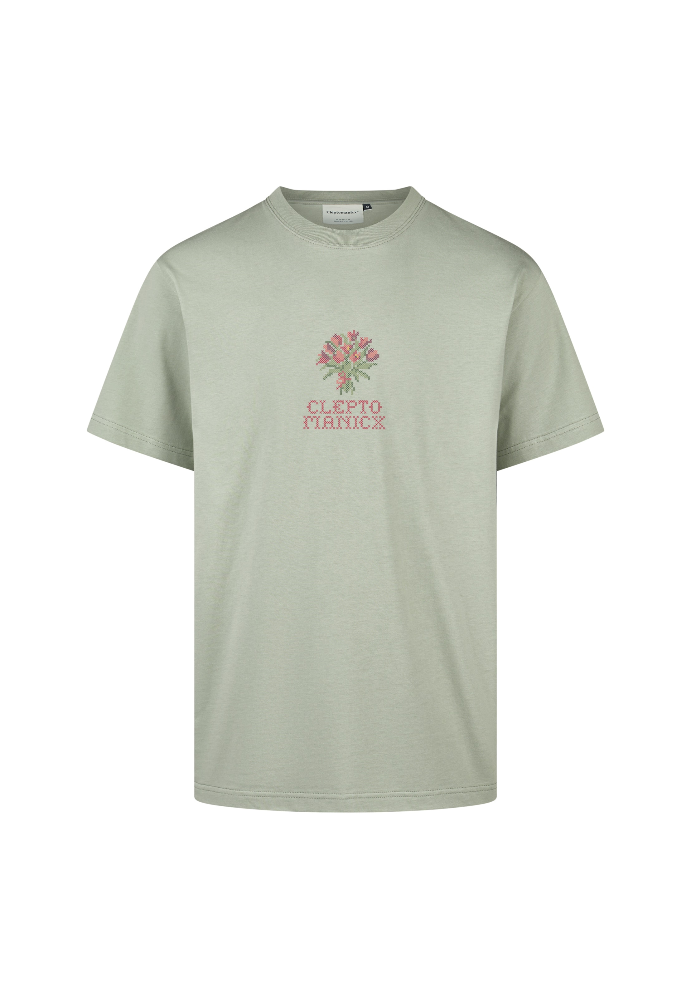 

Cleptomanicx Футболка в светло-зеленом цвете