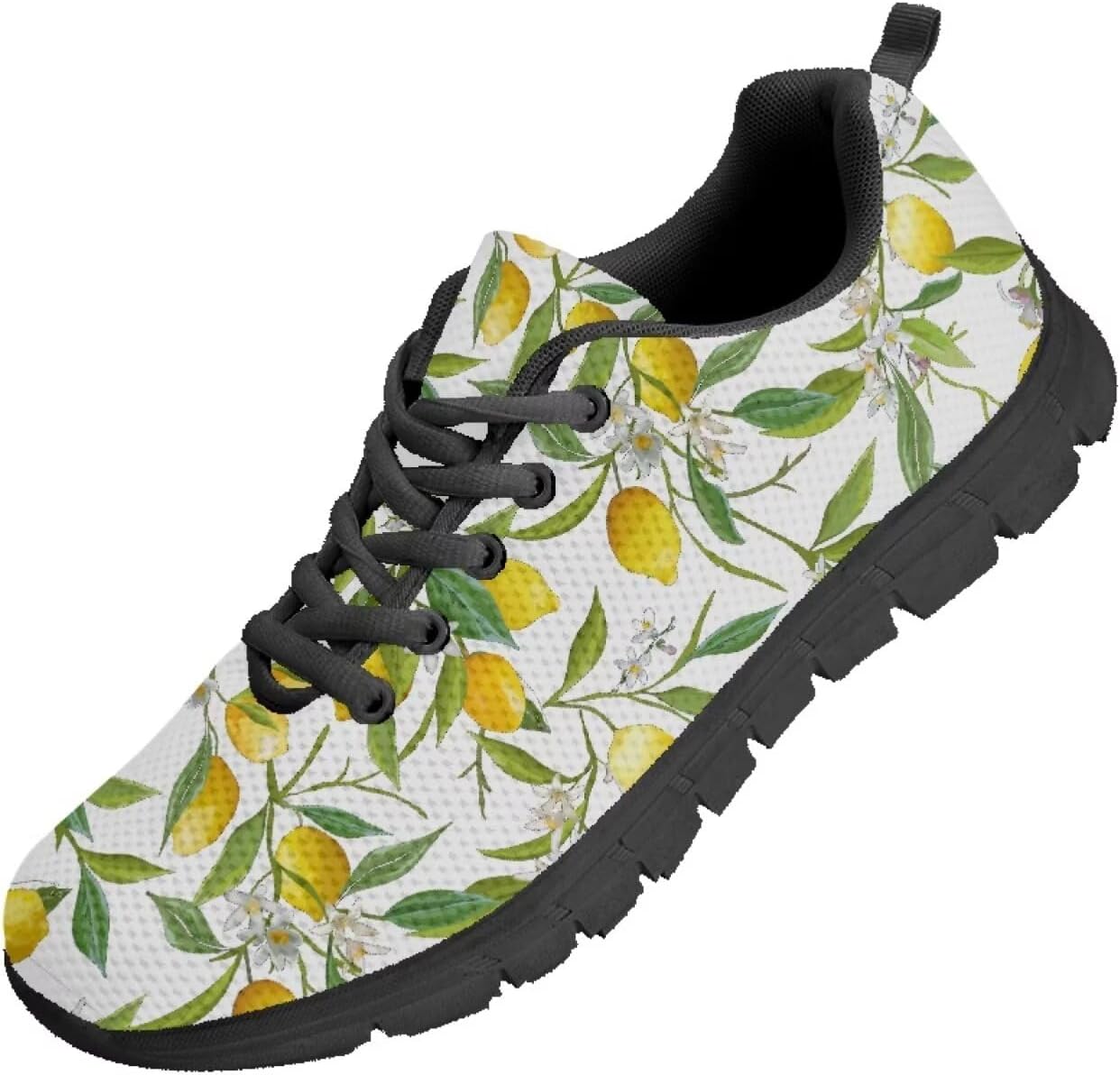 

Мужские прогулочные кроссовки Funnydude Funny Print, весенние повседневные комфортные обувь для работы, Lemon