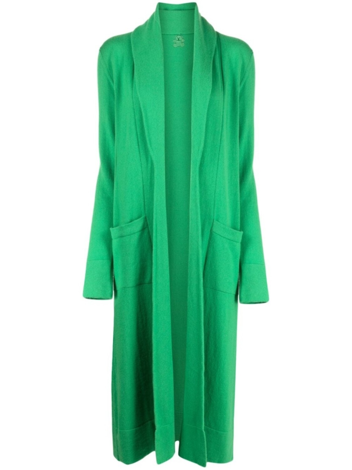 

Teddy Cashmere кашемировый кардиган Venzia без застежки, зеленый