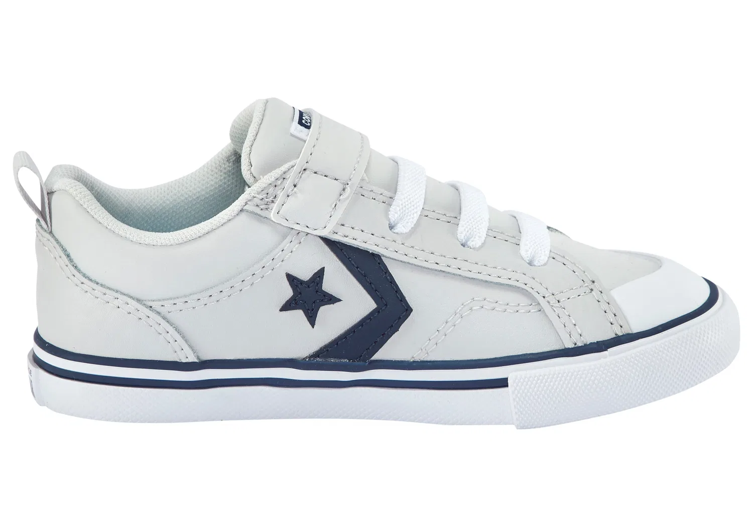 Кроссовки Converse светло-серого цвета — фото 3